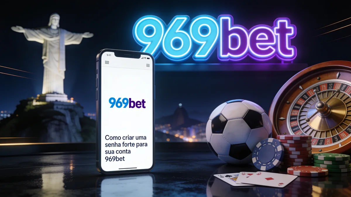 Como criar uma senha forte para sua conta 969bet para jogadores no Brasil